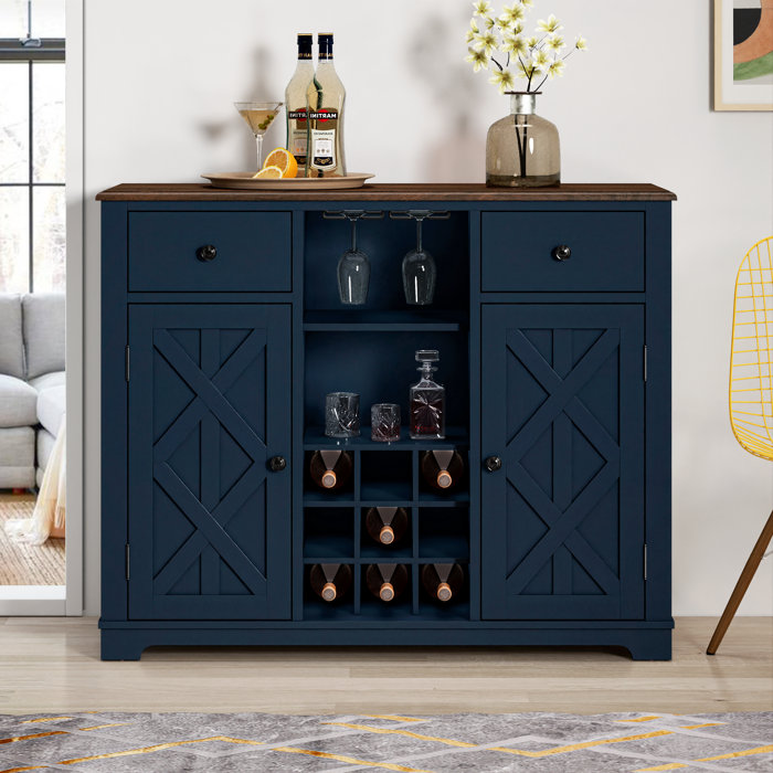August Grove® Swavar 47'' Wine Bar & Reviews Wayfair